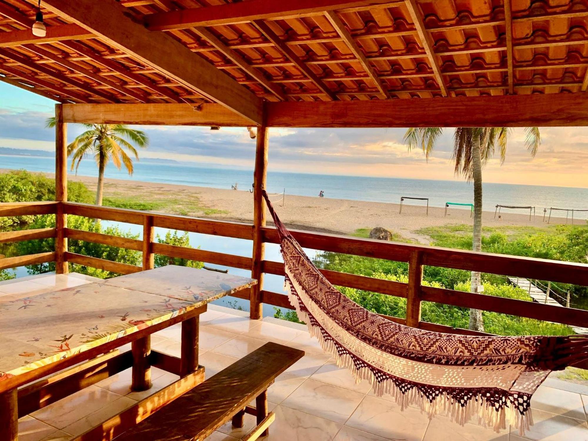 סנטה קרוז קברליה Paraiso Beach Hostel E Pousada מראה חיצוני תמונה