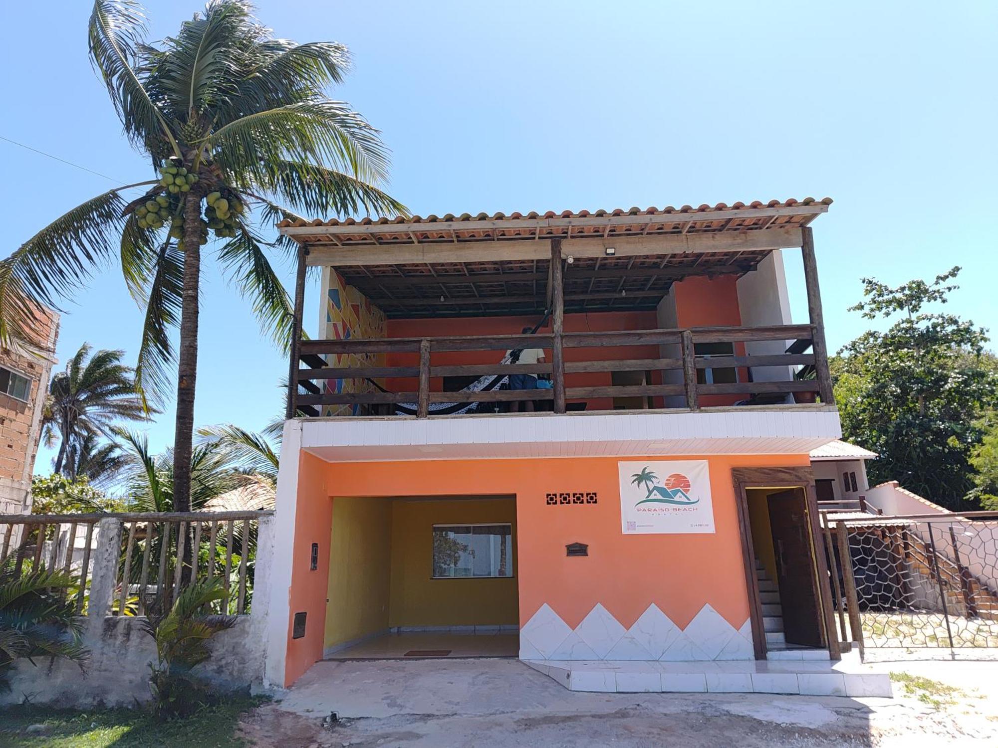 סנטה קרוז קברליה Paraiso Beach Hostel E Pousada מראה חיצוני תמונה